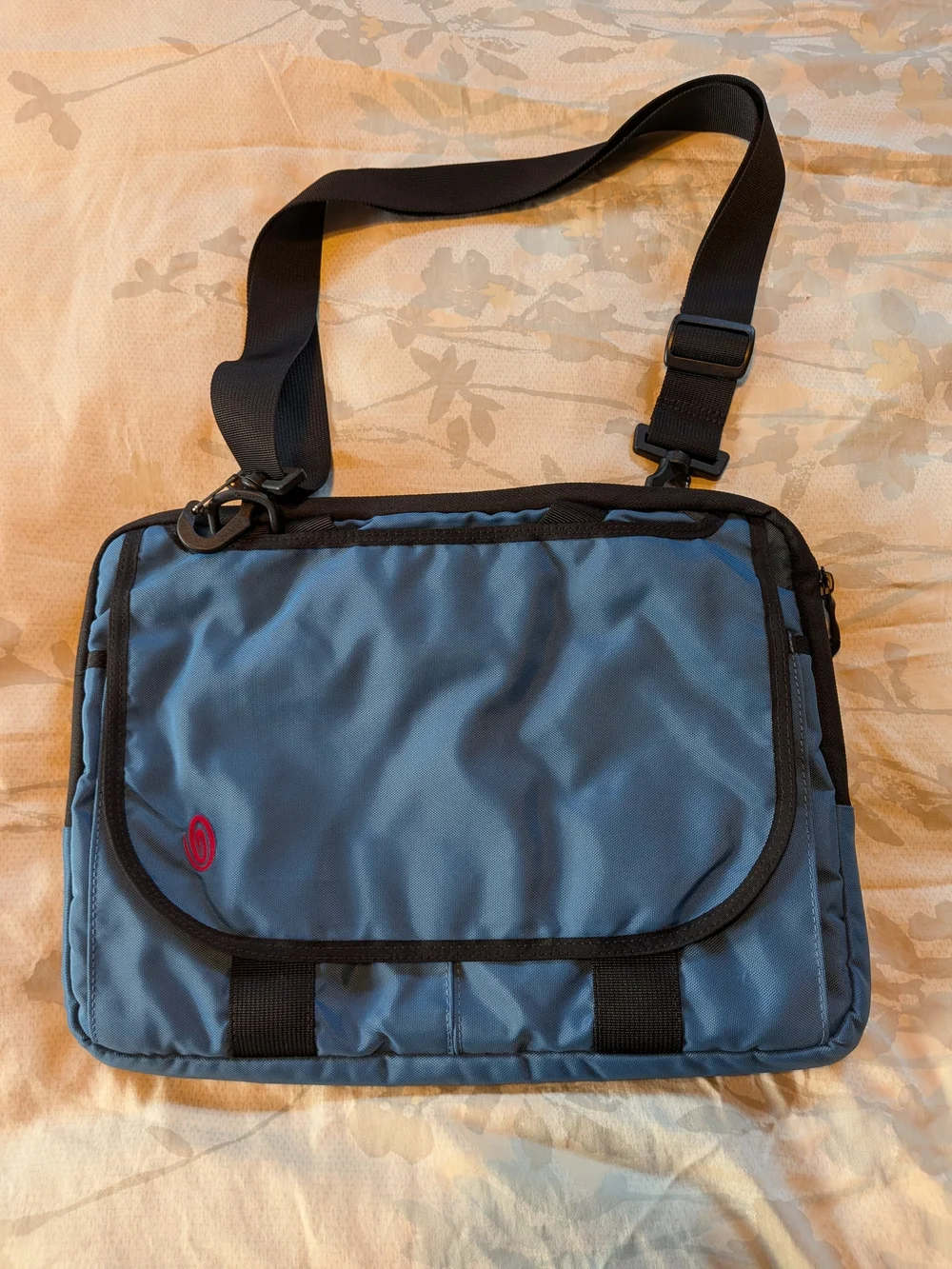 Timbuk2 Slate Blue Laptop Messenger Bag with Black Trim